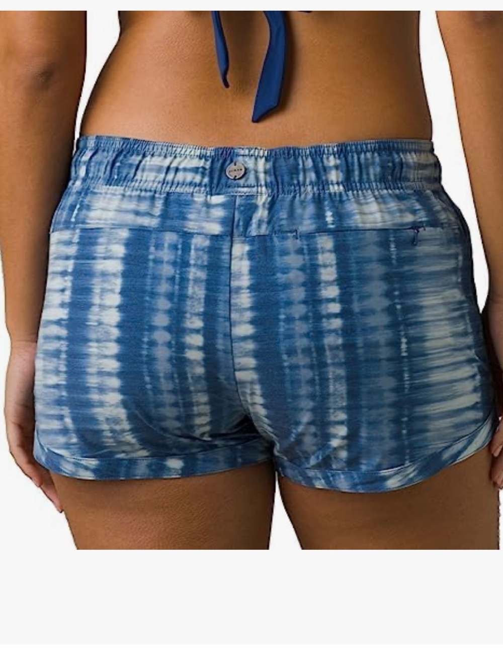 Blue Prana Drawstring Shorts - Picture 3 of 5